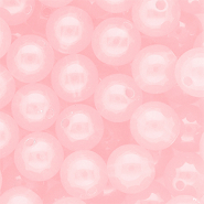 14 mm DQ&reg; acrylic beads shiny Light Pink