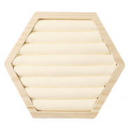 Jewellery display for rings Natural-Beige