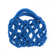 Handmade crocheted bags Dark Blue