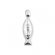BY31® Stainless steel charms fish Silver
