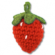 Crochet strawberry Red-Green