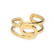 Stainless steel rings Gold