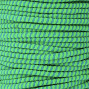 Coloured elastic cord 2.3mm Green-Blue