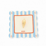 BY31® Eco-brass metal charms ice cream Gold