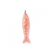 DQ&reg; greek ceramic charms sardine Coral Pink