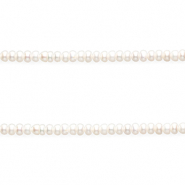 TQ Freshwater pearls rondelle Natural White