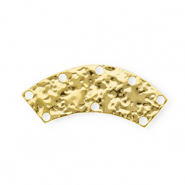 BY31® Stainless steel findings connector archwith 8 loops Gold