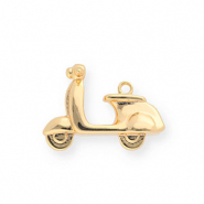 BY31® Eco-brass metal charms scooter Gold