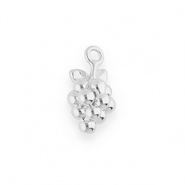 BY31® Eco-brass metal charms grapes Silver