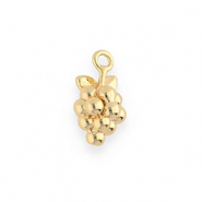 BY31® Eco-brass metal charms grapes Gold