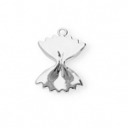 BY31® Eco-brass metal charms farfalle pasta Silver