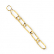 BY31® Stainless steel anchor chain link charms Gold