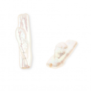 Imperfect freshwater pearls tooth Natural White