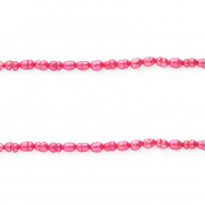Imperfect freshwater pearls rice Pink
