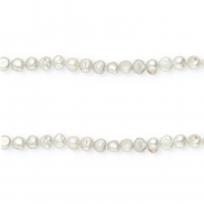Imperfect freshwater pearls nugget oval Light Greenish Grey