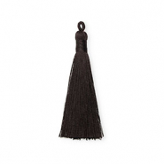 Tassels 8cm Dark Brown