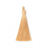 Tassels 8cm Beige Brown