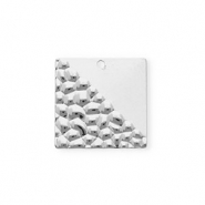 Stainless steel charms Silver