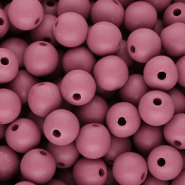 10 mm DQ acrylic beads Plum
