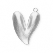 Statement charms heart Silver