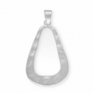 Statement charms drop Silver