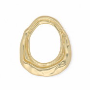 Statement charms / connector oval Gold