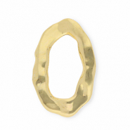 Statement charms / connector oval Gold