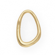 Statement charms / connector oval Gold