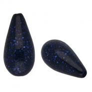 Polaris Elements drop shaped beads Paipolas Midnight Blue