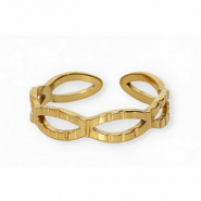 Stainless steel rings Gold