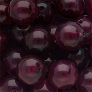 14 mm Acrylic beads round = PROPER(W11)