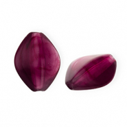 Acrylic beads rhombus = PROPER(W38)