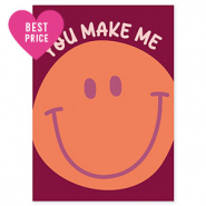 BY31&reg; Jewellery cards "You make me" Port Red-Orange-Light Pink-Purple