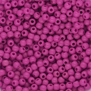 4 mm DQ acrylic beads shiny Magenta