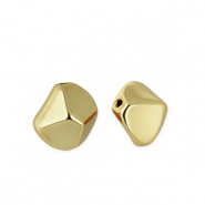 Acrylic beads irregular Gold
