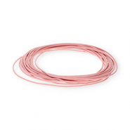 leather round 1,5mm Light Pink
