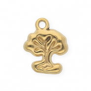 Stainless steel charms tree Gold