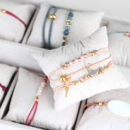 Inspirational Sets Arm candy with coloured elastic cord