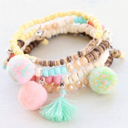 Inspirational Sets Caribbean jewellery with coconut beads!