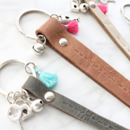 Inspirational Sets Designer Quality leather keychains