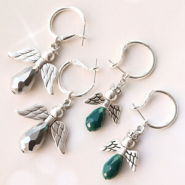 Inspirational Sets Little angels with top faceted drop shaped beads!