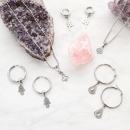 Inspirational Sets Earrings and necklaces with stainless steel jewellery findings