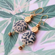 Inspirational Sets Creating earrings with trendy, new shell beads