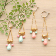 Inspirational Sets Ultra-summery earrings with ceramic beads!