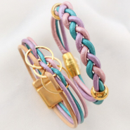 Inspirational Sets Get inspired: DQ leather bracelets
