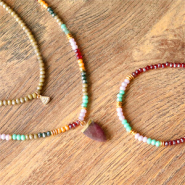 Inspirational Sets Fashion items with new faceted beads