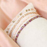 Inspirational Sets Make shiney bracelets with these top faceted cube beads