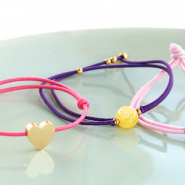 Inspirational Sets With this coloured elastic cord you can make the nicest bracelets!