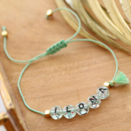 Inspirational Sets Get inspired! How to make bracelets with acrylic letter beads