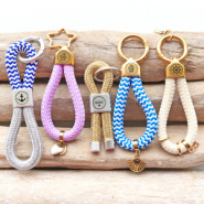 Inspirational Sets DIY: trendy keychains with maritime cord